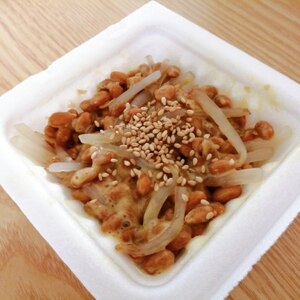 激安！焼肉のたれでスタミナ納豆